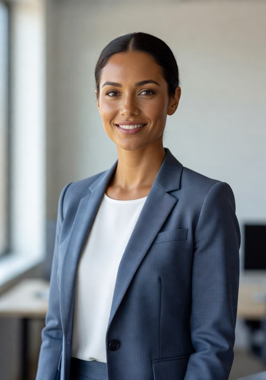 LinkedIn-ready AI headshot from SelfAI